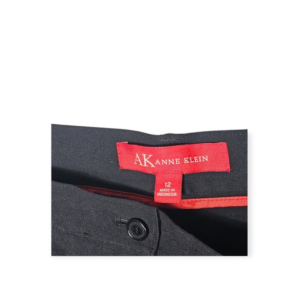 AK Anne Klein Straight Leg Stretch Pants Women's 12 - Picture 7 of 9